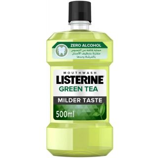 LISTERINE Breath Freshening Mouthwash, Green Tea, 500ml
