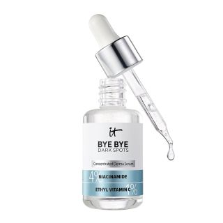  IT Cosmetics Bye Bye Dark Spots 4% Niacinamide Serum - Visibly Reduces Dark Spots & Improves Skin Clarity In 8 Weeks - With 1% Ethyl Vitamin C - For All Skin Types - 1 fl oz