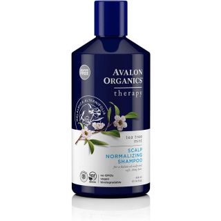 Avalon Organics, Scalp Normalizing Shampoo, Tea Tree Mint Therapy, 14 fl oz (414 ml)

