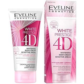 Eveline White Prestige 4D Whitening Body Cream Sensitive Areas