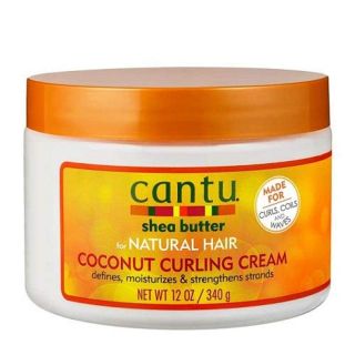 Cantu Shea Butter for Natural Hair Coconut Curling Cream 12 oz.
