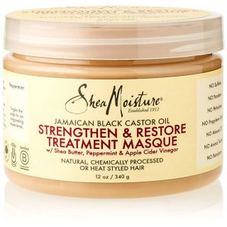 SheaMoistureJamaican Black Castor Oil Strengthen, Restore Treatment Masque , 12 fl.oz.