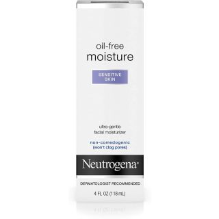 Neutrogena Oil Free Moisture, Sensitive Skin, 4 Oz