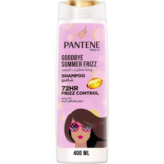 Pantene Pro-V Goodbye Summer Frizz Shampoo with 72H Frizz Control, 400 ml