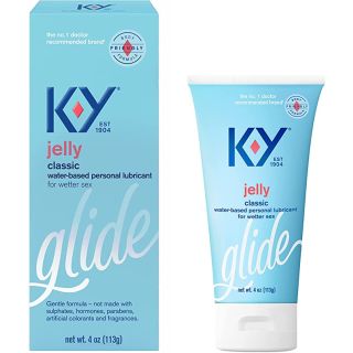 K-Y Jelly Personal Water Based Lubricant, 4oz