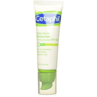 Cetaphil Daily Facial Moisturizer with Sunscreen, SPF 50 , 1.7 Fluid Ounce
