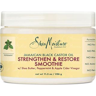 Jamaican Black Castor Oil Strengthen & Restore Smoothie Cream by Shea Moisture for Unisex - 12 oz Cream
