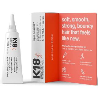 K18 Biomimetic Hairscience Leave-In Molecular Repair Hair Mask, 5 ml
