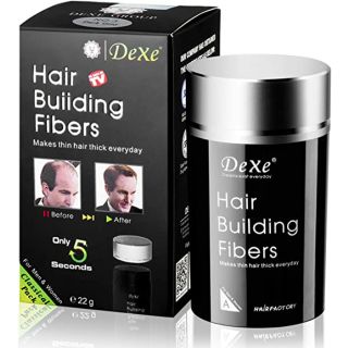 Dexe Hair Building Fiber Black 01
