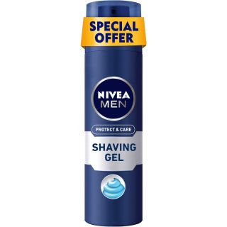 NIVEA MEN Protect & Care Shaving Gel - Aloe Vera, 200ml

