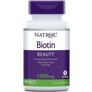 Natrol, Biotin, 1000 mcg, 100 Tablets
