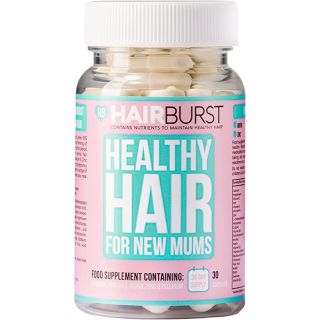 HAIR BURST Healthy Hair Vitamins For New Mum - Pregnancy Vitamins For Hair Growth - Reduce Hair Loss - Faster Hair Growth - Contains Folic Acid 400 mcg - 30 Capsules - 30 Day Supply