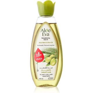 Aloe Eva Hair Oil with Aloe Vera and Olive Oil - 200 ml
