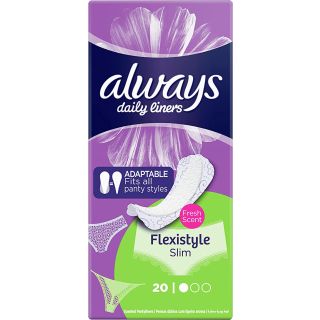 ALWAYS, Scented Flexistyle Slim, 20 Liners