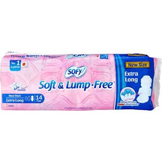 Sofy Maxi  Lump free Ex-long 32cm Mega Bundle  5*(3 * 14)
