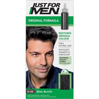 Just For Men Hair Colouring Kit, Real Black H55
