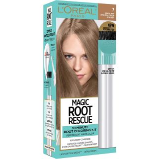 L'Oreal Paris Root Rescue 10 Minute Root Coloring Kit, 7 Dark Blonde