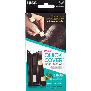 Kiss Quick Cover Root Touch-Up, Natural Black Qcs01