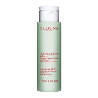 CLARINS Cleansing Milk with Alpine Herb, Normal and Dry Skin, 200ml
