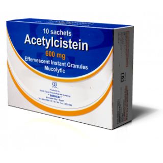 Acetylcistein 600 mg 10 Sachets