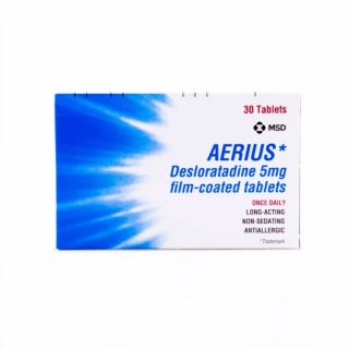 Aerius 5 mg 20 Tablets