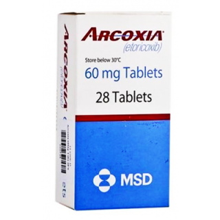 Arcoxia 60 mg 14 Film-coated Tablets
