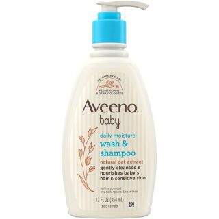 AVEENO BABY Wash & Shampoo Natural Oat Extract, 354ml