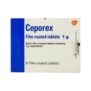 Ceporex 1 gm - 8 Tablets