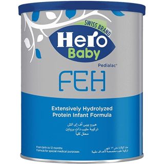 Hero Baby FEH Formula Milk - From Birth to 12 Months, 400 gm