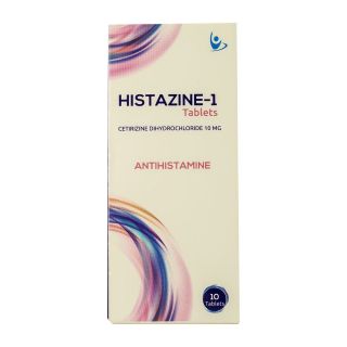 Histazine 1 10 mg - 10 Tablets