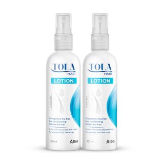 Tola Hair Lotion 120ml (1+1) - Buy one, get one free for hair growth and loss prevention