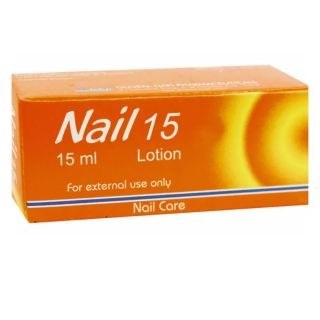 Nail 15 solution for nails to strengthen them and prevent them from breaking 15 ml