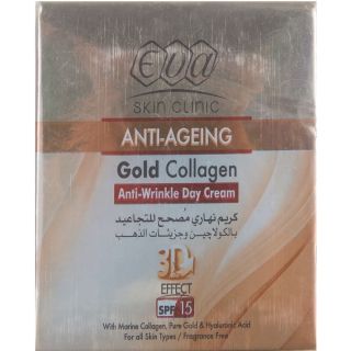 Eva Anti-Aging Gold Collagen Wrinkle Day Cream 3D Effect 50Ml
