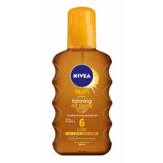 Nivea Deep Tan Oil Spray-Spf6