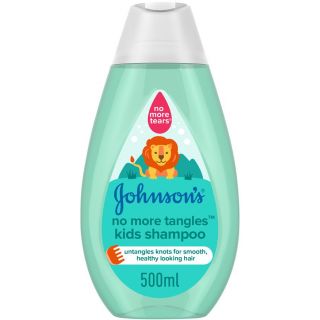 JOHNSON’S Toddler & Kids Shampoo - No More Tangles, Formula Free of Parabens & Dyes, 500ml