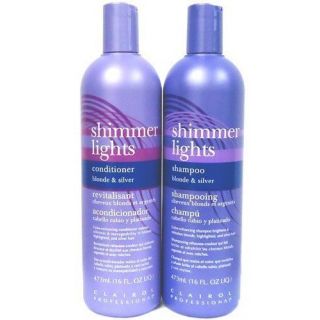 Clairol Shimmer Lights 16 oz. Shampoo 16 oz. Conditioner