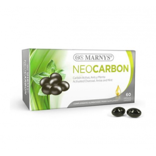 NEOCARBON ACTIVATED CHARCOAL MINT ANISEED MARNYS 30 CAPSULES