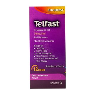 Telfast 6 mg/ml Suspension - 100 ml
