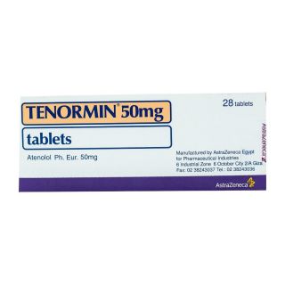 Tenormin 50 mg - 28 Tablets