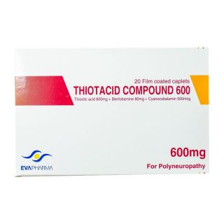 Thiotacid 600 mg Compound - 20 Tablets
