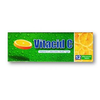 Vitacid C Plus Vitamin C and Zinc Effervescent Tablets