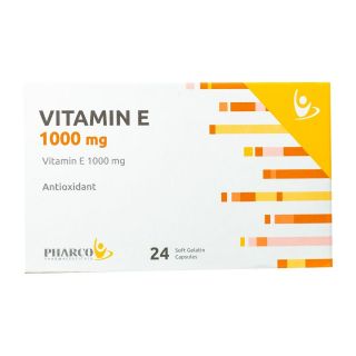 Vitamin E 1000 mg - 24 Capsules