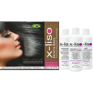X-Liso Keratin Straighter Smoother Stronger (No Formol) set
