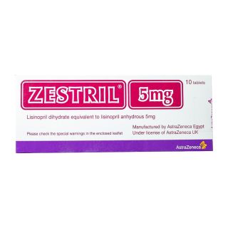 Zestril 5 mg - 10 Tablets
