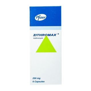 Zithromax 250 mg - 6 Capsules