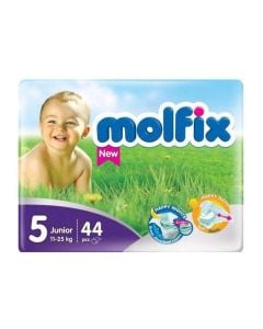 Molfix Perfect Fit Size (5) Junior 11-25kg - 44pcs