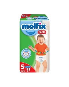 Molfix Pants Size (5) Junior 12-17kg - 58pcs