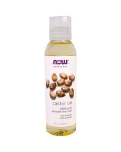 Now Castor Oil 4 oz. 100% Pure
