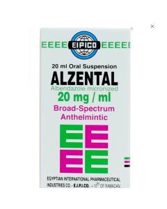 Alzental 20 mg/ml Suspension - 20 ml