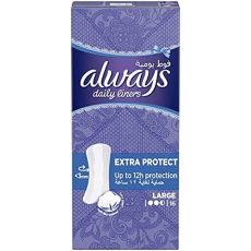 Always Daily Liners Extra Protect 16 count